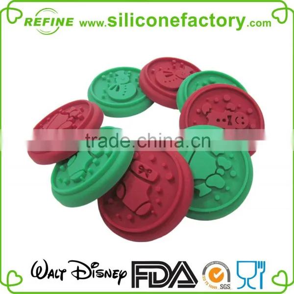 Custom Silicone Cookie Stamp /cookie Cutter/cookie Press photo-3