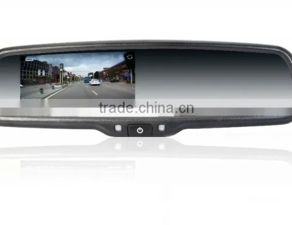 Ambarella A7 4.3 Inch Rearview Mirror Monitor With Car Backup Camera Display photo-4