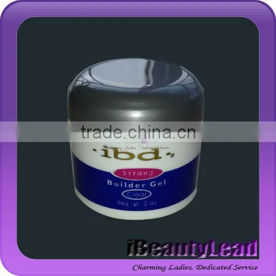 IBD Nail Builder Gel Heat Sale Nail Gel Polish uv Gel With White, Pink and Clear Colors