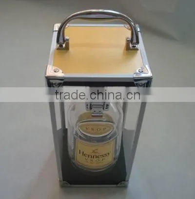 Aluminum Luxury Wine Box,single Wine Case,wine Bottle Box