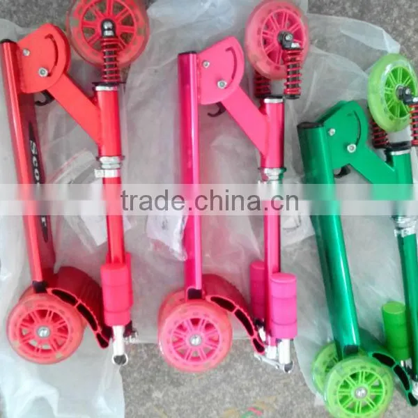 Foldable and Fashionable Aluminium Scooter,Tri-wheel Kick Scooter/Foot Scooter/Kids Scooter photo-4