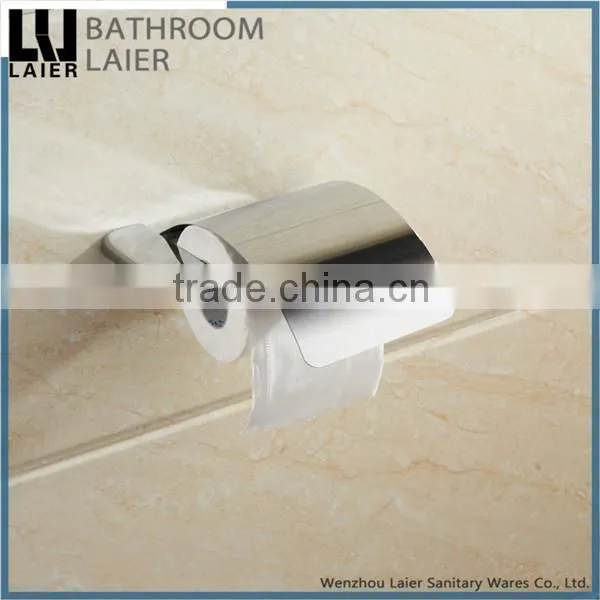 Promotional China Manufacture Zinc Alloy Chrome Finishing Bathroom Sanitary Items Wall Mounted Toilet Paper Holder photo-2