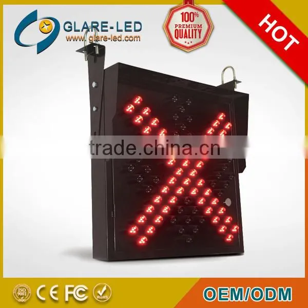 Lane Control Sign/Red Cross Green Arrow/Red Cross&Green Arrow Roadway Indicator Signal photo-3