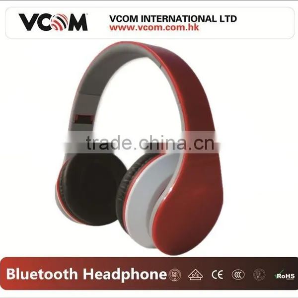 VCOM 2015 Top Selling Wireless Folding Headband Headset With SD Card photo-6
