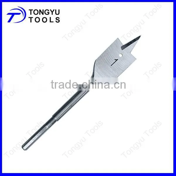 Hex Shank Wood Flat Drill Bits, Spade drill bits