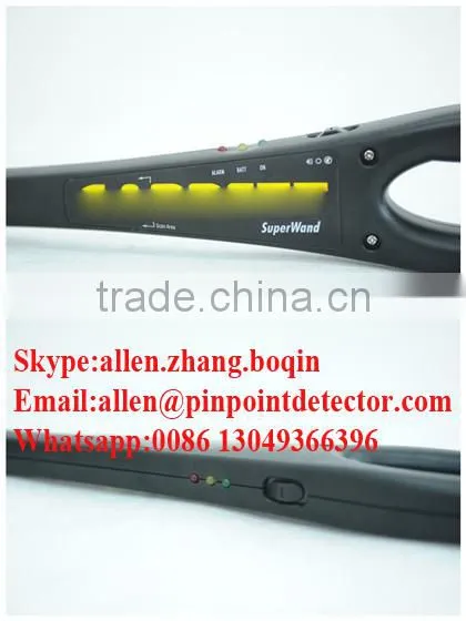 Pinpoint Factory Security Detector Super Wand Hand Held Inspection/portable Metal Detector /Metal Detector photo-2