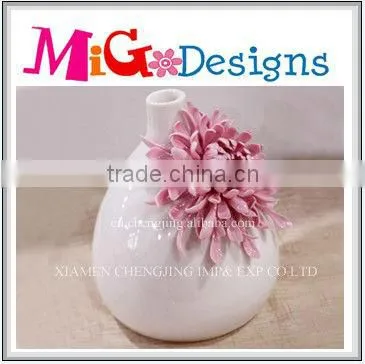 Wholesale Handmade Flower Vase Wedding Ceramics Craft