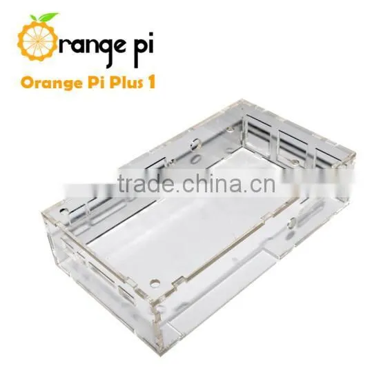 Wholesale Acrylic Transparent Orange Pi Case Suitable for Plus Not for Raspberry Pi photo-2