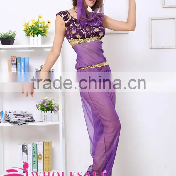 Adult Fancy Carnival Dress New Sexy Arab Tribal Belly Dance Costume photo-5