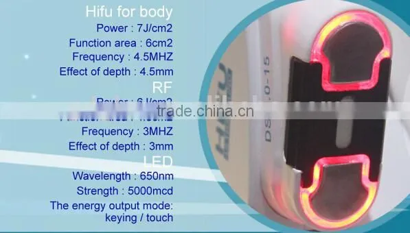Skin Lifting Hifu Device /Double-Handle HIFU Slimming Machine/doublo Hifu Body Slimming Beauty Salon Equipment Pain Free photo-3