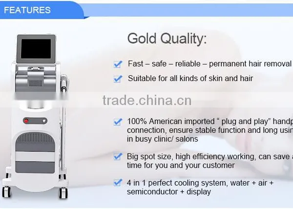 2500w 10mm*16mm (6 Bar) Infrared Permanent Diode Laser 808nm Hair Removal Machine photo-4
