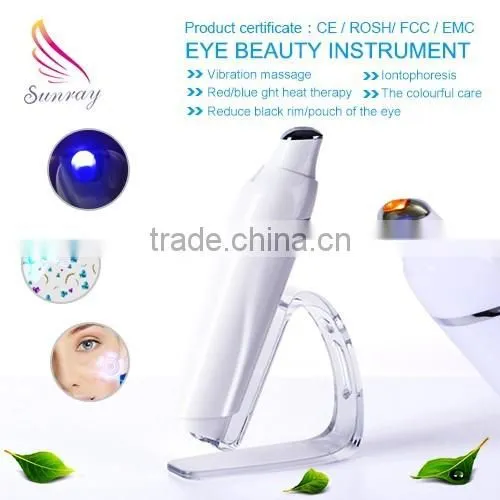 girls beauty products protable electric Anti-Wrinkle Eye Massager with heating function
