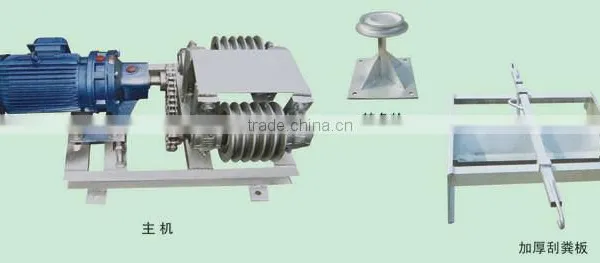 Full Automatic Chicken House Manure Cleaning Machine Strong Clear Manure photo-2