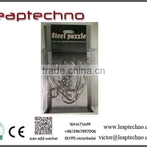 Fashion Chinese Metal Puzzles Metal Wire Puzzle Metal Brain Teaser Puzzles photo-6