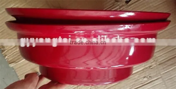 China Golden Supplier 400-8 400-7 350-4 400-10 500-12 Wheel Rim for Walking Tractor photo-5