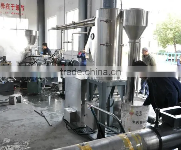 Transparent White Plastic Filler Masterbatch pp pe Calcium Carbonate Granules Twin Screw Extruder photo-6