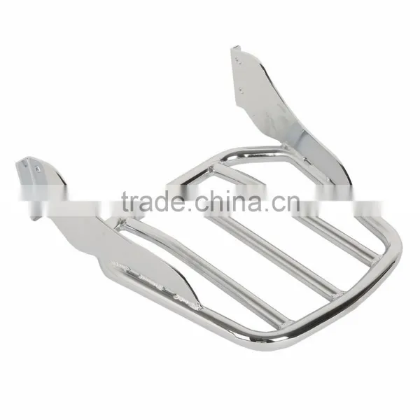 Black Tapered Sport Luggage Rack For CVO Softail Springer FXSTSSE3 09 New photo-6