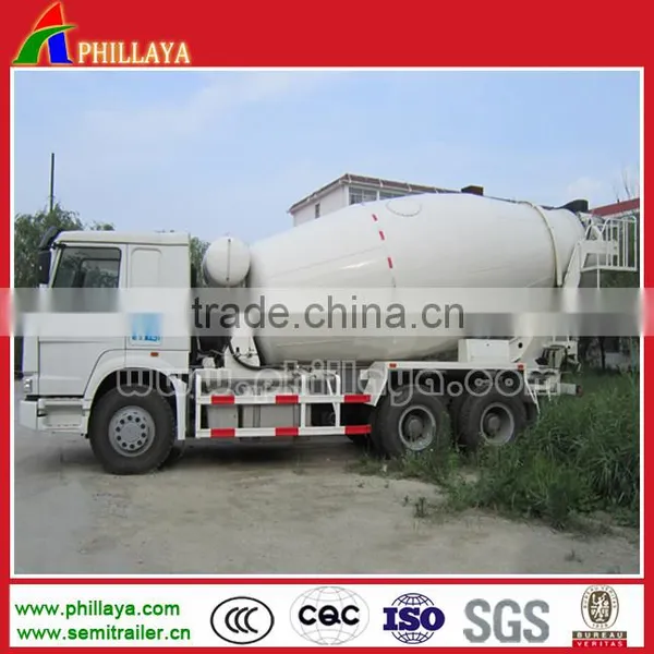 Truck Trailer Concrete Mixer Truck / Cement Semi Trailer For Sale photo-4