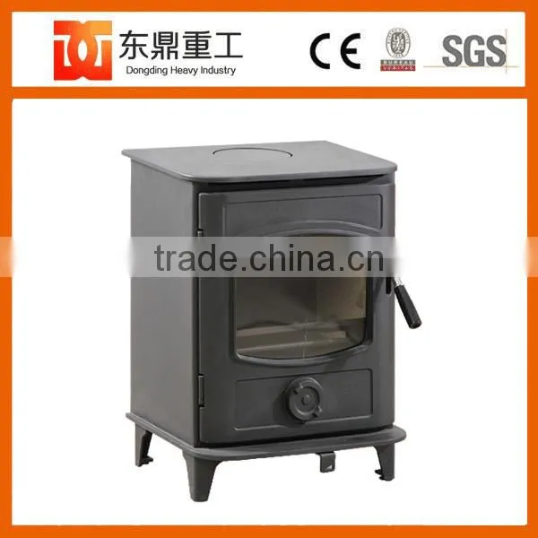 Artificial Freestanding Wooden Fireplace/wood Fireplace With Swivel Casters GR908 photo-5