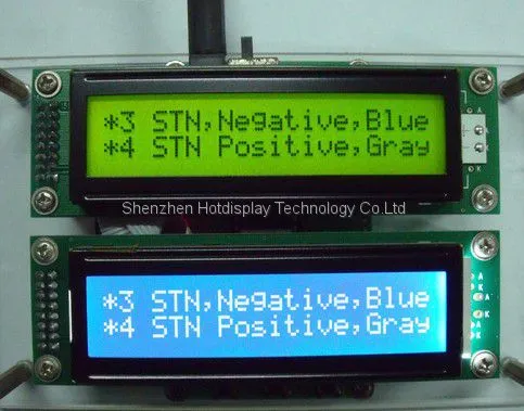 2002B --The maximum size of 20x2 character dot matrix module