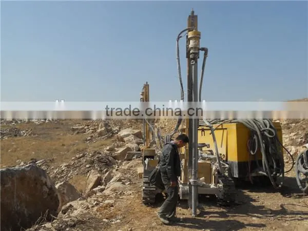 Medium Air Pressure Crawler Hydraulic Drilling Rig Z138YA For Depth 40 Meters photo-3