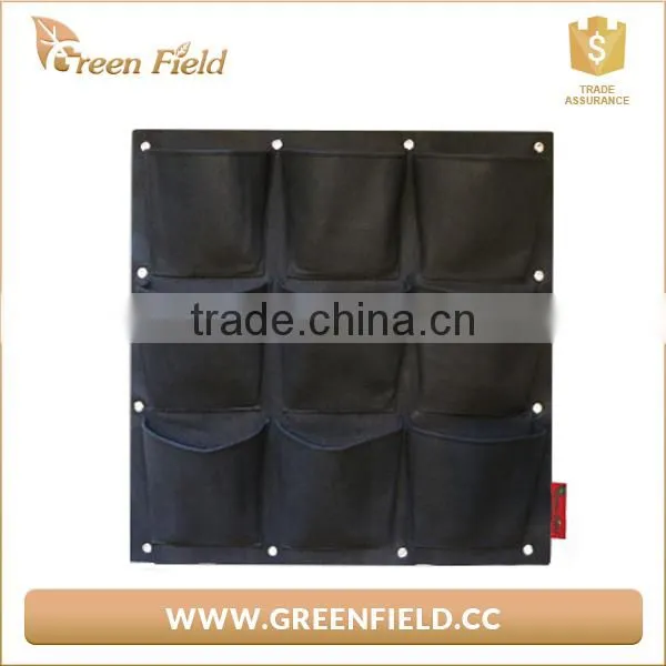 Recycled 9 Pocket Vertical Garden Plant Grow Bag photo-2