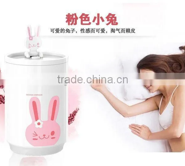 Office Gift Desktop Coffee Cup Rabbit Humidifier Mini USB Rabbit Humidifier Mute Air Treasure Humidifier photo-4