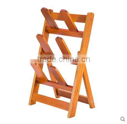 2017 Hot Selling Wooden Folding Shoe Rack photo-4