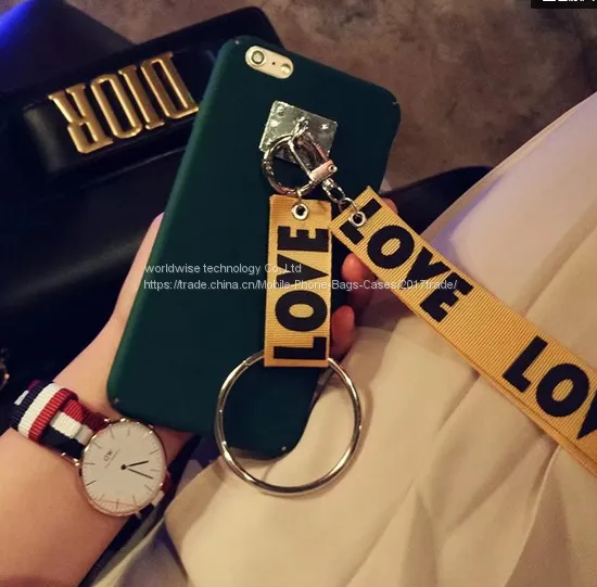 Plastic Hard Cell Phone Back Cover Shell Mobile Phone Cases for IPhone7/7Plus/6/6s/6plus/6splus Neck Lanyard Hang Rope photo-2