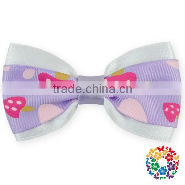 Fancy Blue Bow Knot Hair Accessories Alligator Clips Baby Girl Bows/ Hair Bow Ribbon photo-4