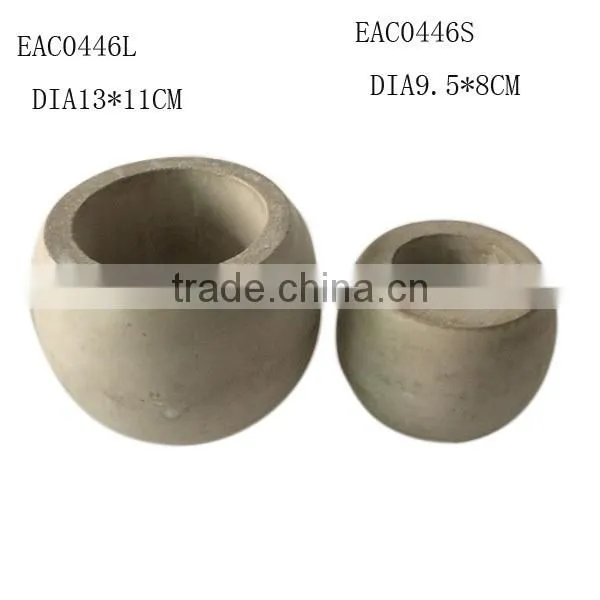 Balcony Pot Simple Style Concrete Plant Pot and Flower Pot photo-4