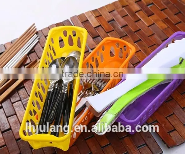 Useful Mini Plastic Storage Basket / Slim Plastic Basket photo-2