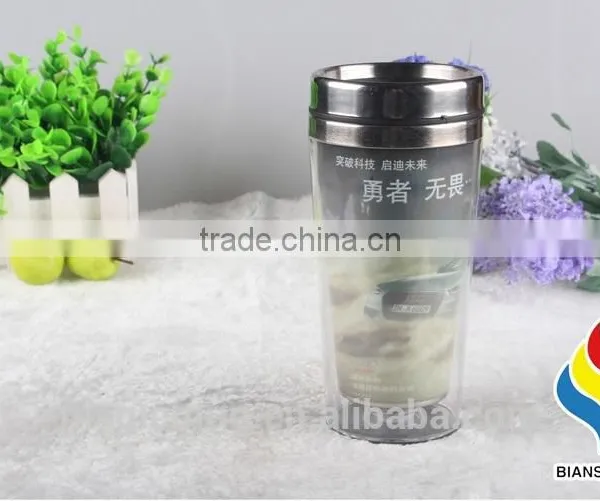 LFGB Customized Logo Printed Tumbler Stainless Steel Mug photo-3