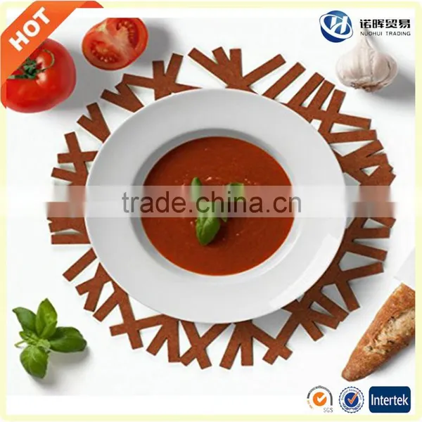 Factory Price All Kinds Drink Felt Table Mat in Stock photo-3