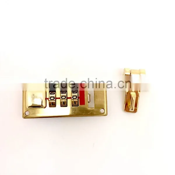 Combination Number Lock With Hasp for Pilot Case, Combination Lock With Push Buttom for Suitcase, Right Hand photo-2
