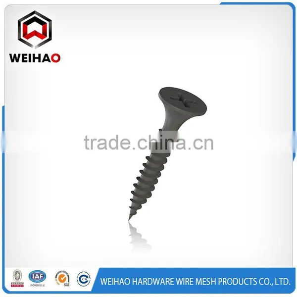 Black Drywall Screws Fine Thread Screws Philps Drive Plug Head Harden Ceiling Drywall Screws Drywall Screw Furniture Screws photo-3