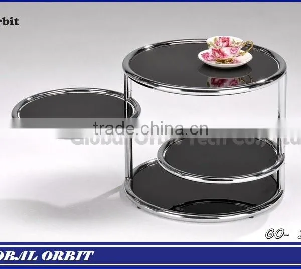 Modern Stainless Steel Round Table Design photo-3