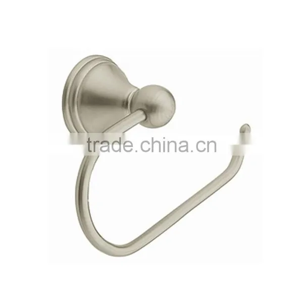 round Brass Chrome Toilet Paper Holder,Roll Holder,Tissue Holder Without Cover