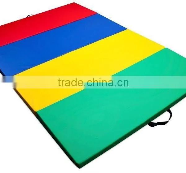Professional Folding Gym Mat,Cheerleading, Martial Arts, Yoga 4' x 6' Tumbling Mat photo-2
