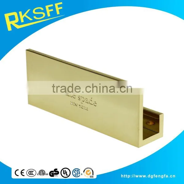Golden Metal Business Name Card Holder Credit Card Holder photo-6