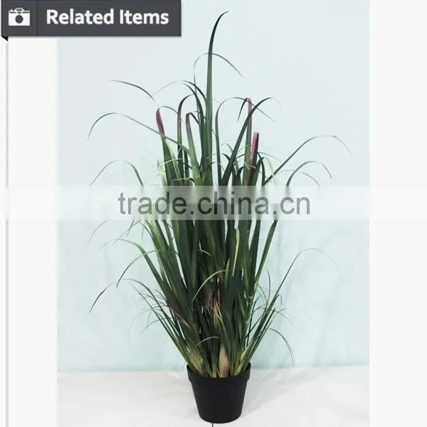 High Quality Artificial Grass With Flowers Auturm Onion Grass Bamboo Grass Arrangement photo-5