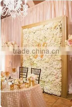 Factory Price Hot Products Artificial Flower Wall in Weeding or Stage for Decoration photo-3