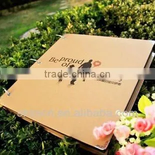Kraft Paper DIY Handcrafted Paste Style Photo Album