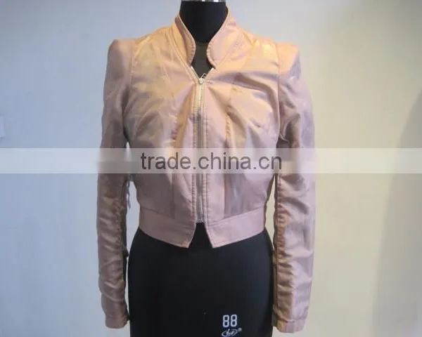 Men's Apparel Top Quality 100% Polyester pu Coating Fabric Jacket photo-3