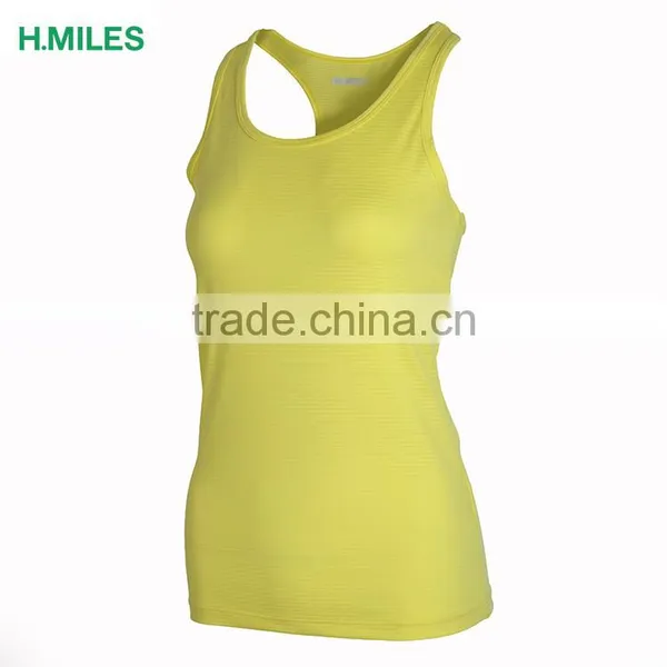 Elastic Cool Dry Women Gym Training Yoga Tank Tops Fitness Vest Undershirt