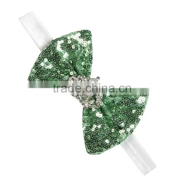 Creative Customized Accessories Clover Hairy Baby Headband Wholesale photo-3