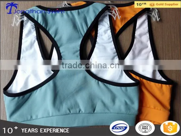 2017 Recycled Women's Sexy Sports Bra & Fitness Yoga Tank Top photo-2