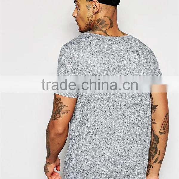 Guangzhou Shandao Factory 160g 100% Cotton O-Neck With Pocket Casual Summer Short Sleeve T Shirt Design photo-3
