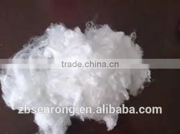 3D PTFE White Staple Fiber photo-3
