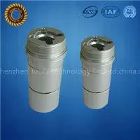 Blue Zinc Plated Steel CNC Machined Parts,high Precision Metal Mechanical Part,China Machining Services
